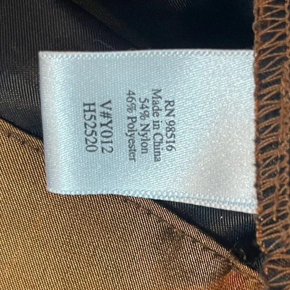 Cold Water Creek Elegant Wrap-Style Copper Top M - Picture 6 of 6